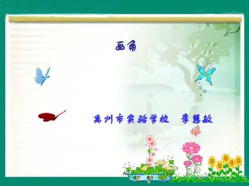 《画角》PPT课件