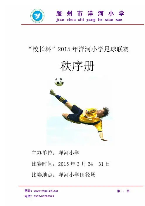 足球秩序册