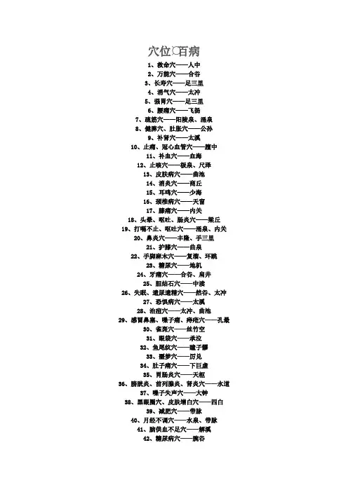 穴位