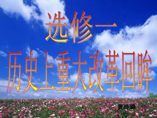 人民版历史选修一专题一第一节 雅典向何处去(共30张PPT) (1)