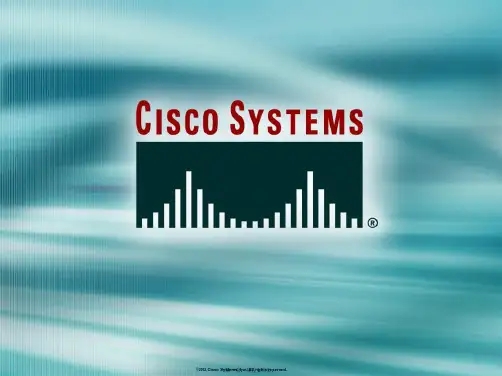 CISCO的ACL培训教程(精品PPT)