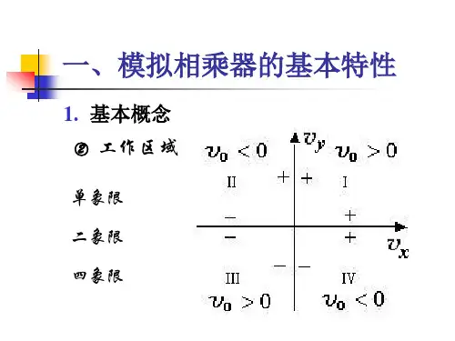 模拟相乘器