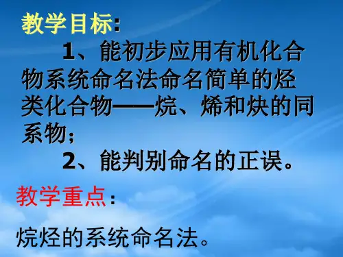 高中化学认识有机化合物人教选修五.ppt