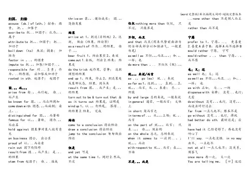 (word完整版)新托福同义词对-超级完整版本