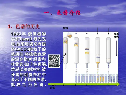 色谱的原理及优缺点分析r2