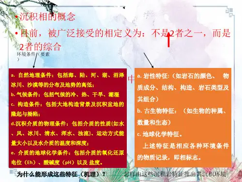 复习——【岩相古地理】