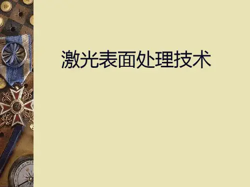 激光表面处理技术