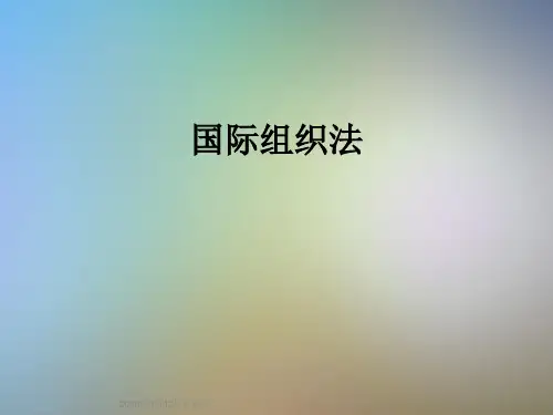 国际组织法
