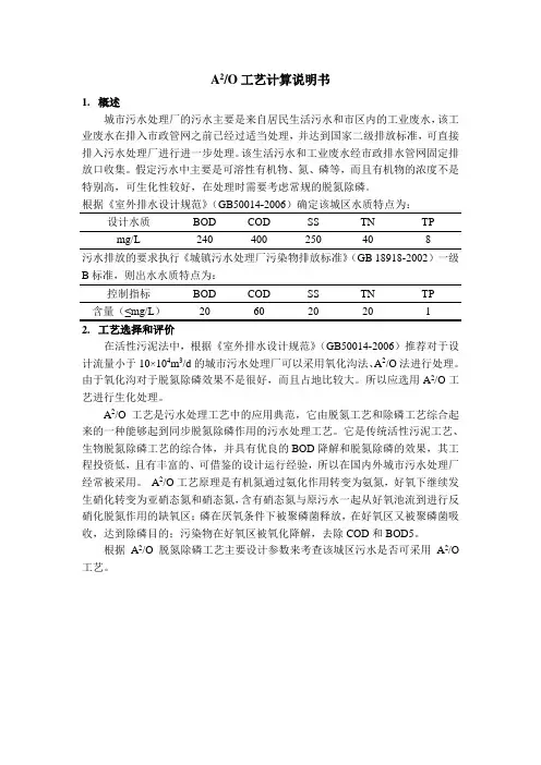 AO计算说明书
