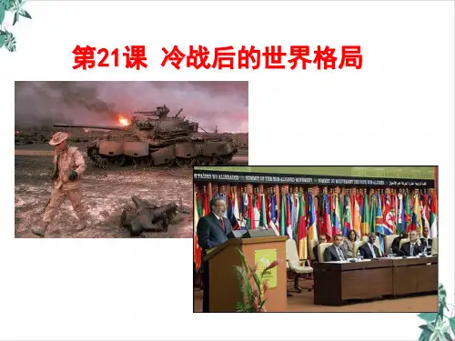 部编版冷战后的世界格局ppt教学课件(优选)