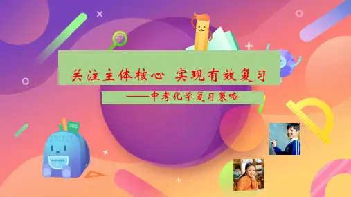 2020中考化学复习策略