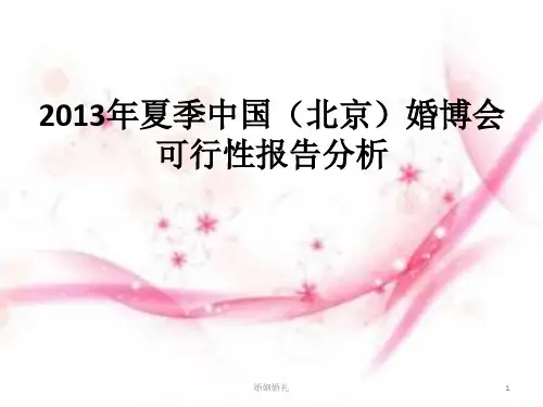 婚博会可行性报告-婚姻