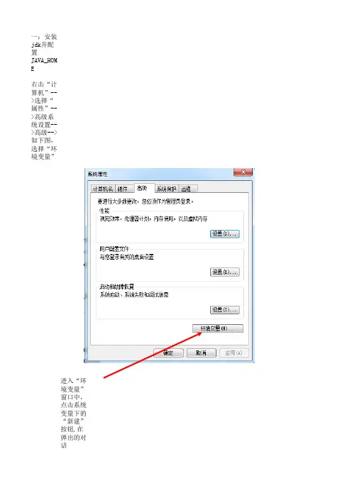 项目环境配置