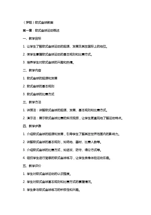 (罗聪)软式垒球教案)