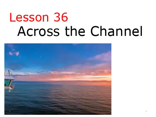 新概念英语第二册lesson36课件 (共38张ppt)