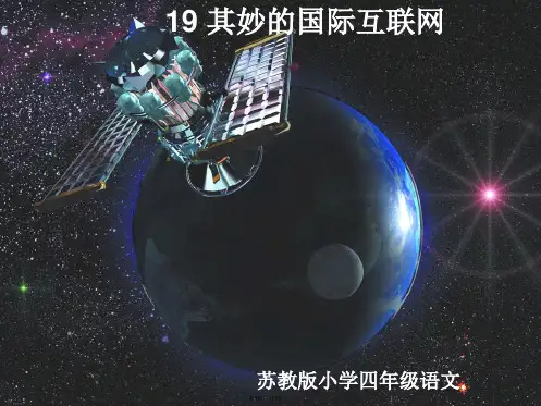 19-奇妙的国际互联网ppt