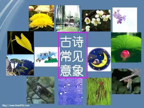 高考语文古诗常见意象课件[36张]原创