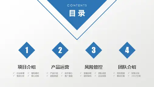 最新养老院商业计划书ppt模板