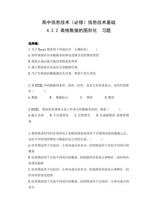 习题：表格数据的图形化