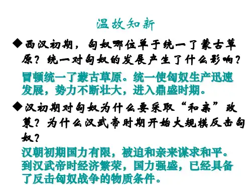 张骞拜别汉武帝出使西域图