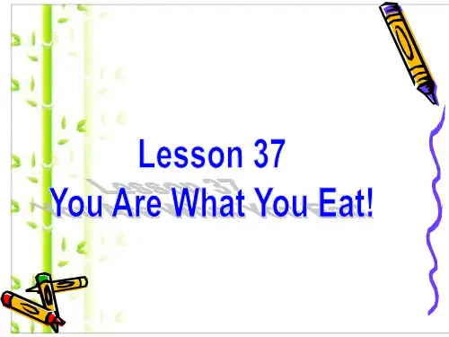 冀教版英语七年级下册Unit7 Lesson 37精品课件