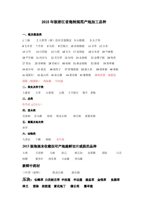 2015版炮规产地