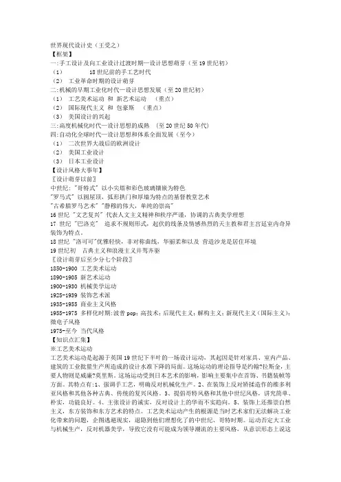 世界现代设计史(王受之)