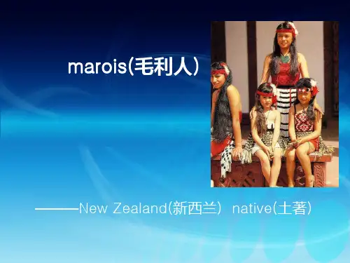 新西兰毛利人文化 英文(PPT文档)