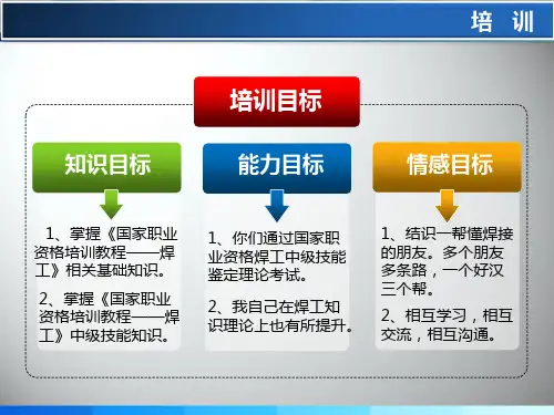 中级工焊工理论知识培训