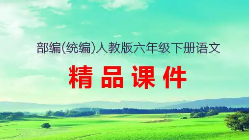 口语交际：即兴发言   教学课件PPT   部编(统编)人教版 六年级下语文