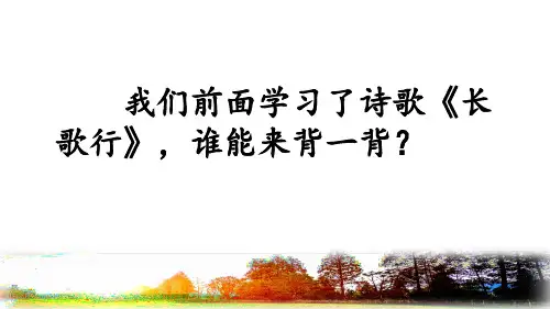 部编版六年级语文下册《匆匆》优秀课件
