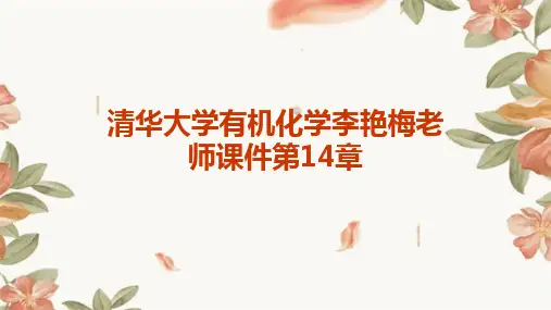 2024版清华大学有机化学李艳梅老师课件第14章