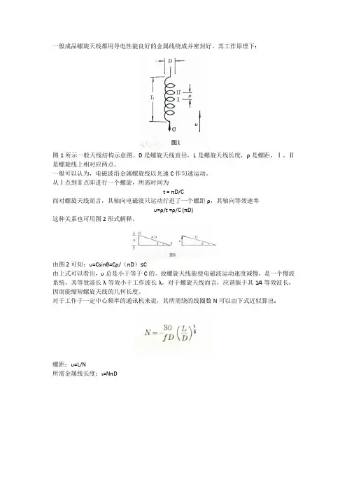 螺旋天线原理简介