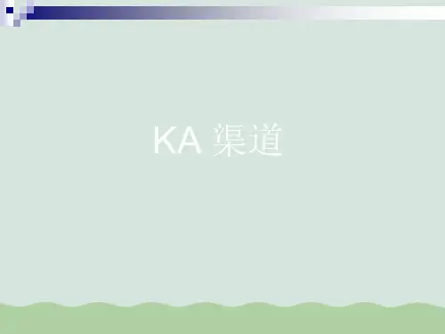KA经理操作手册(PPT 49页)