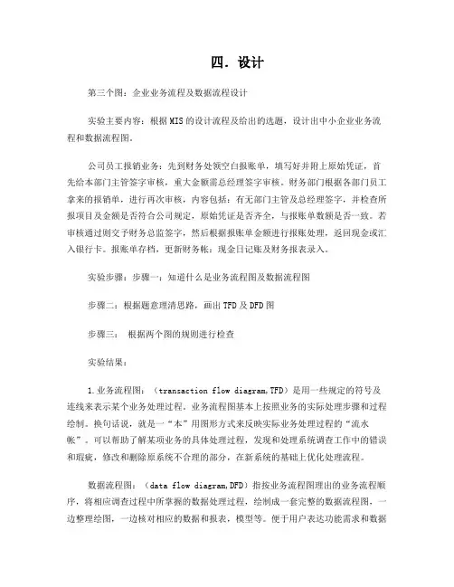 信息管理系统MIS画图