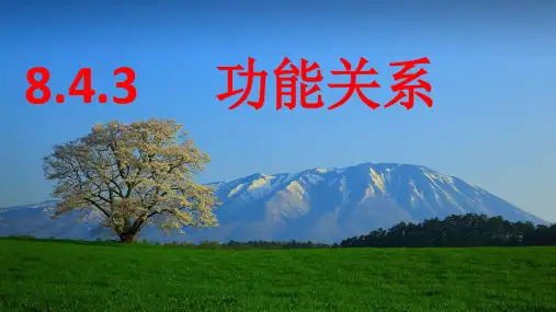 功能关系-ppt课件