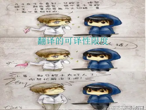 翻译的可译性限度