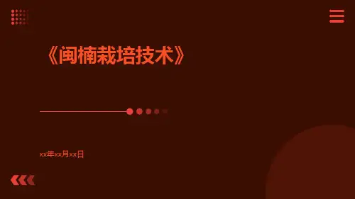闽楠栽培技术