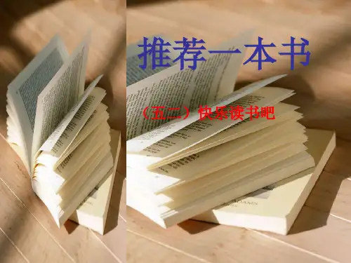 推荐一本书PPT优秀课件