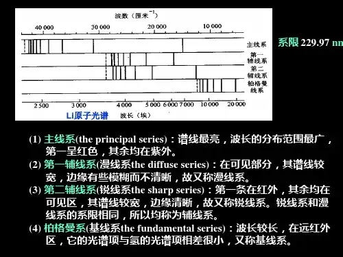 碱金属原子和电子自旋课件.ppt