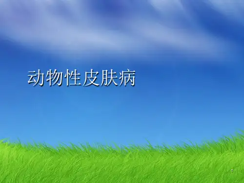 动物性皮肤病医学PPT