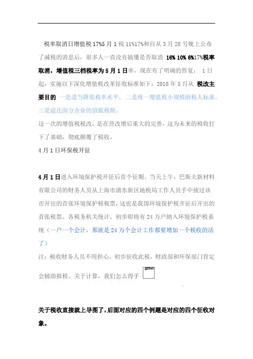 环保税详解及案例分析