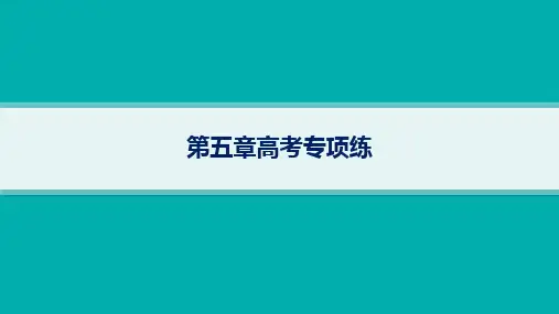 2025年高考一轮总复习地理(人教版新高考新教材)第5章地表形态的塑造第5章高考专项练