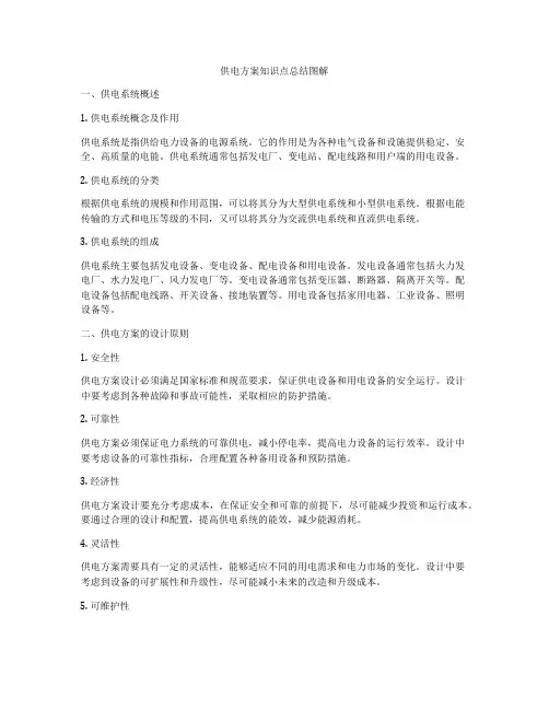 供电方案知识点总结图解