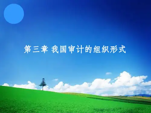 审计学我国审计的组织形式
