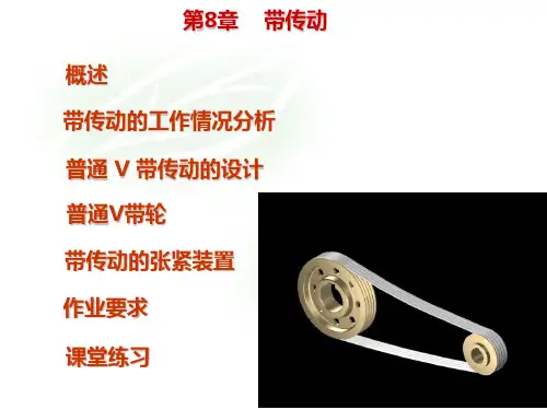 带传动张紧装置