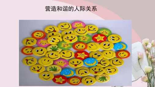 营造和谐的人际关系 课件 高中主题班会