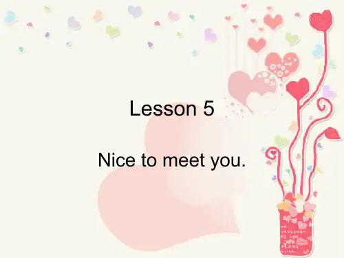 新概念英语Lesson05-06(共25页)课件