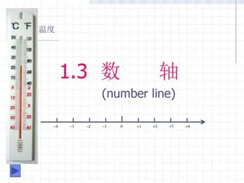 浙教版七上 数轴 课件