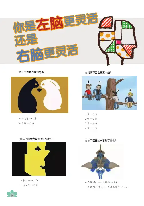 你是左脑更灵活还是右脑更灵活